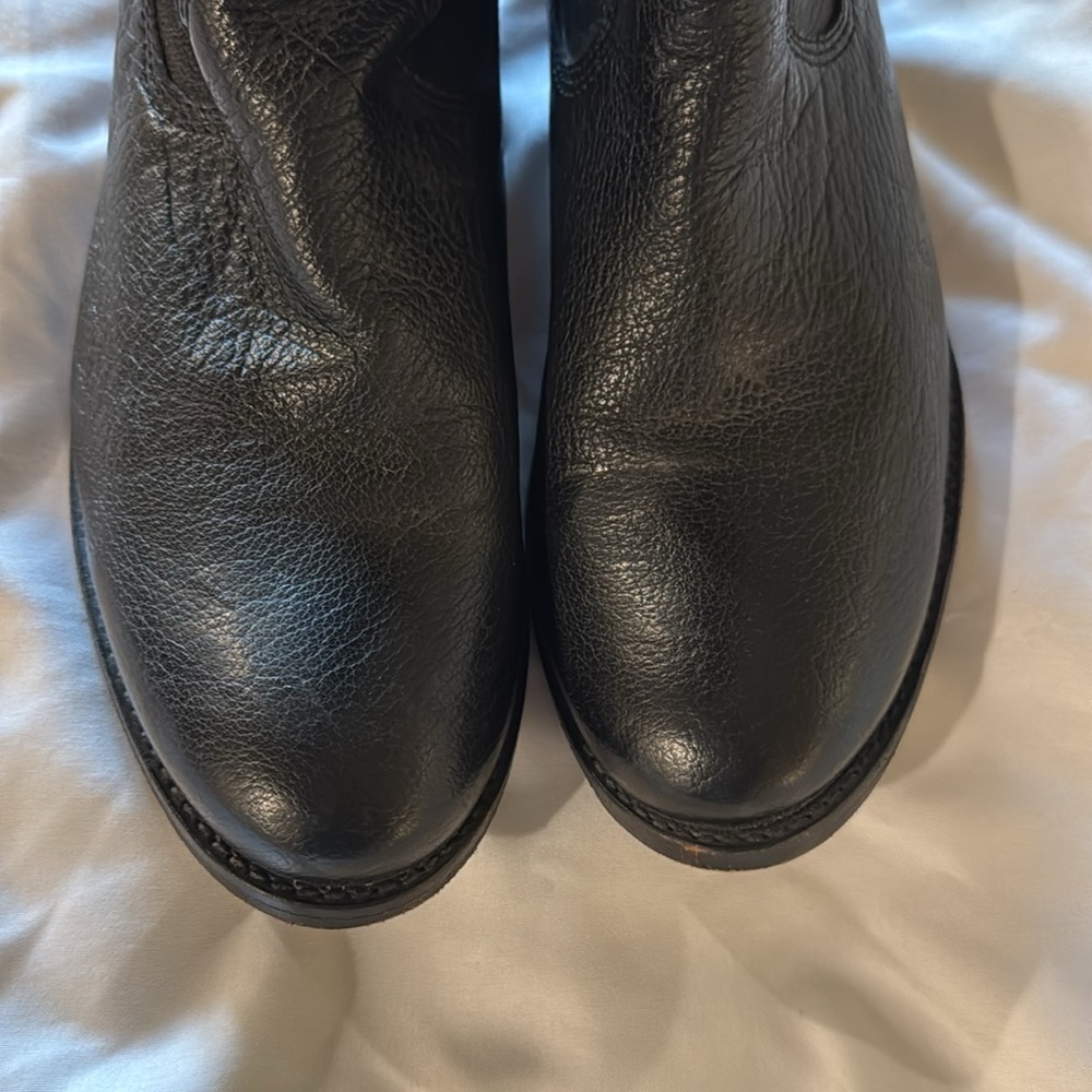 Frye Molly Gore Black Boots 6 1/2 - Picture 8 of 8